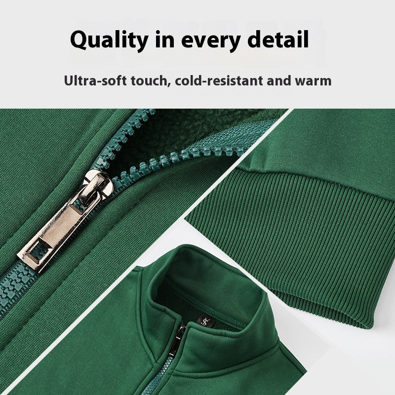 Velvet Sweater Coat Custom Unisex Wear