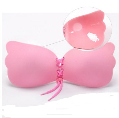 Large Adhesive Sticky Push Up Strapless Bra