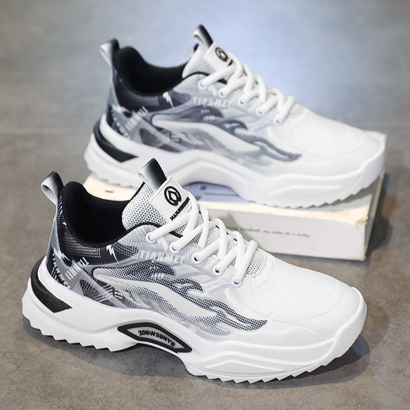 Mesh Clunky Versatile Trendy Breathable  Shoes