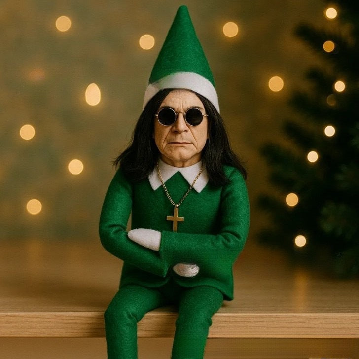 Ozzy Christmas Elf Doll