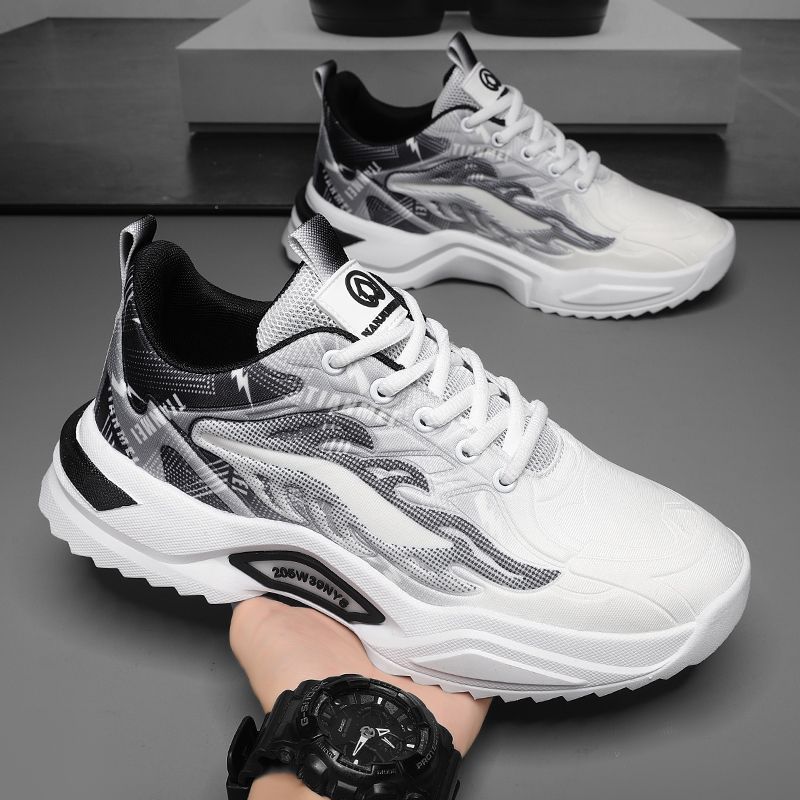 Mesh Clunky Versatile Trendy Breathable  Shoes