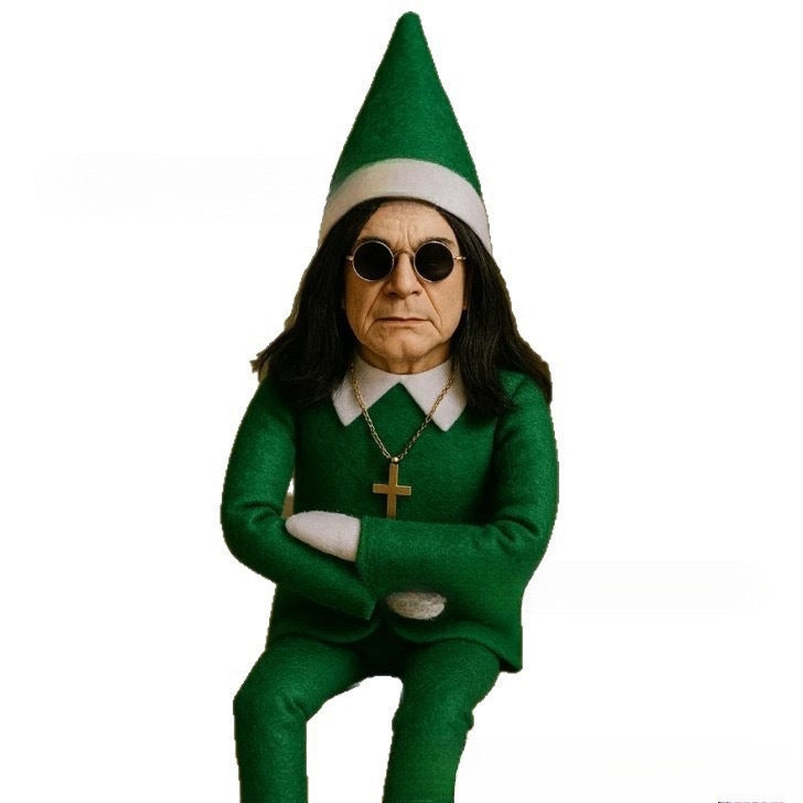 Ozzy Christmas Elf Doll