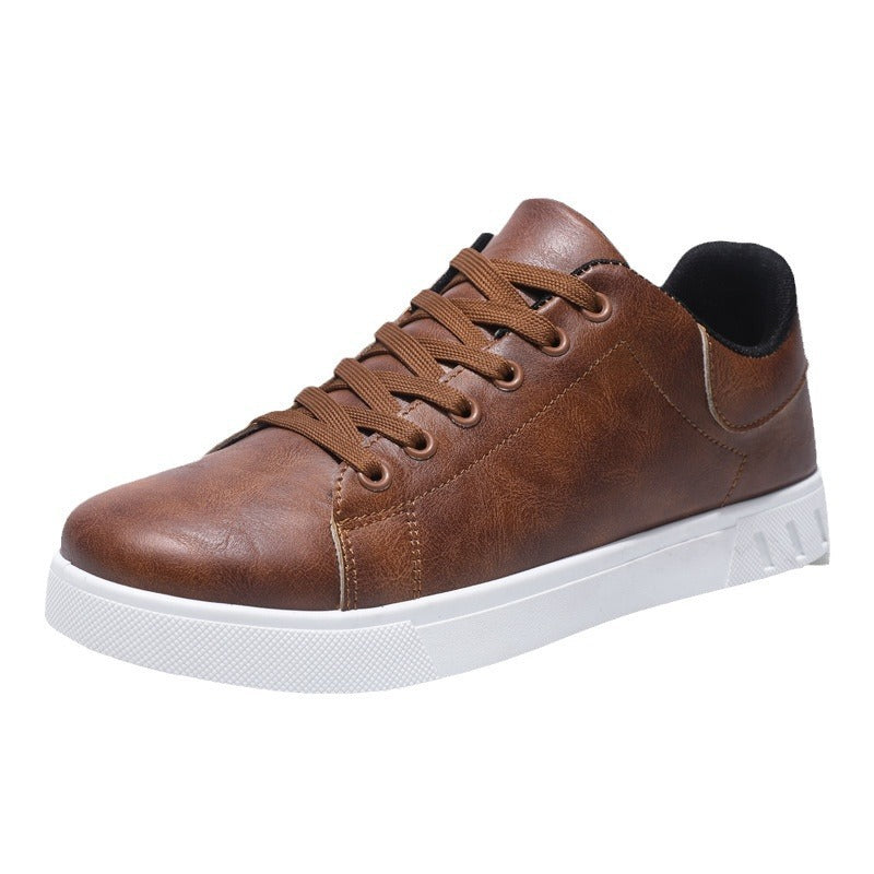 Lace-up Flat Shoes Men's Fashion Shoes
