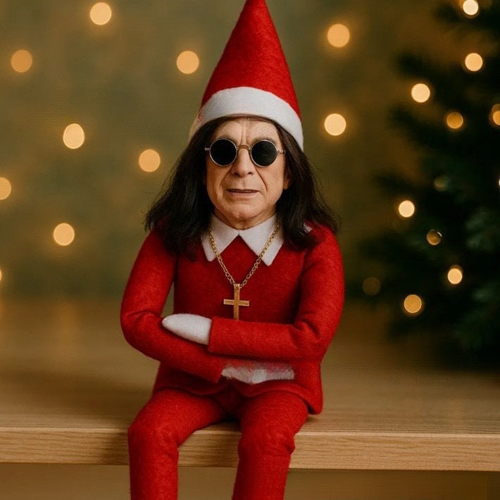 Ozzy Christmas Elf Doll