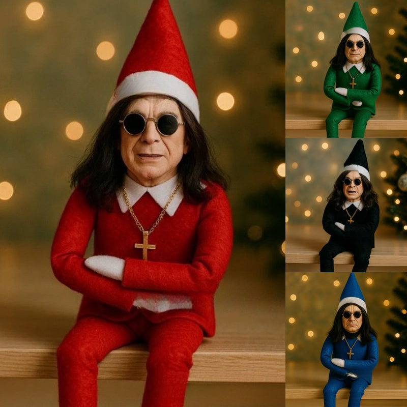 Ozzy Christmas Elf Doll