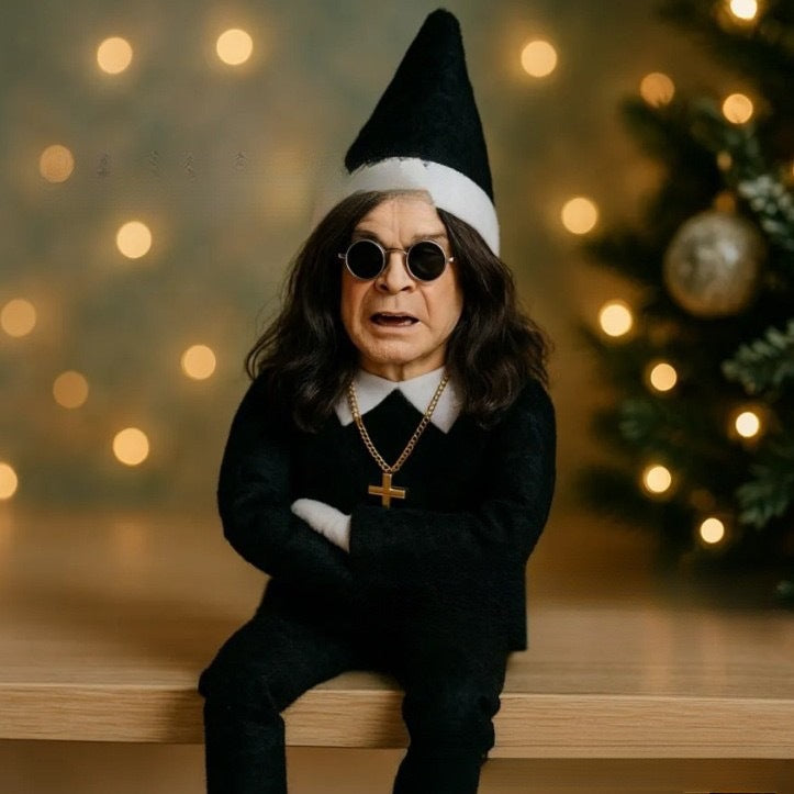 Ozzy Christmas Elf Doll