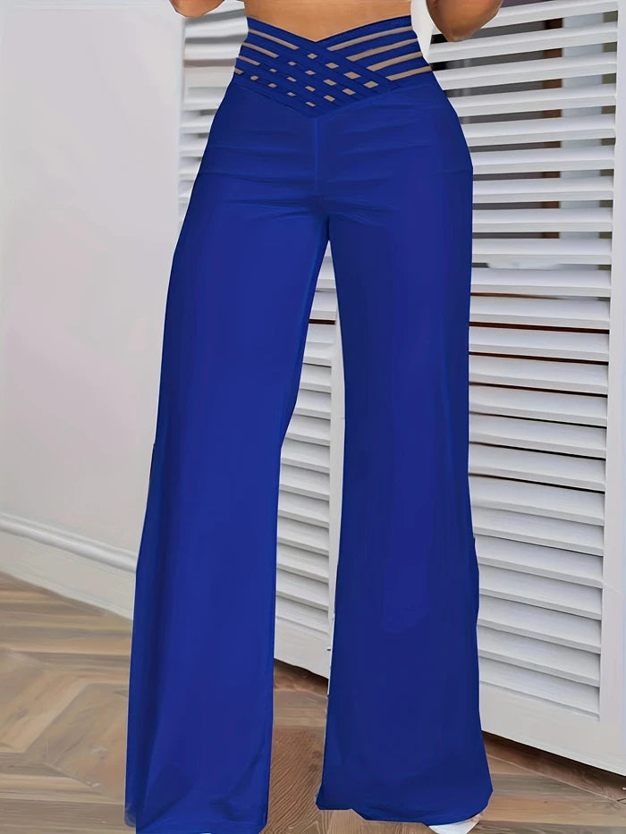 Women's Flared Pants – High Waist Wide Leg Jeans for Effortless Style