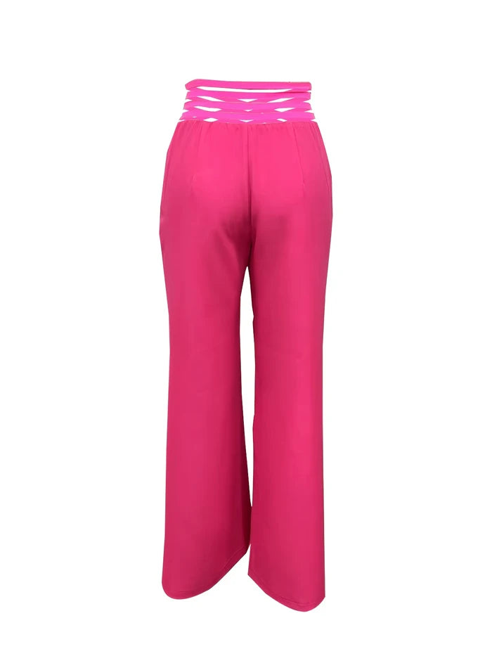 Women's Flared Pants – High Waist Wide Leg Jeans for Effortless Style