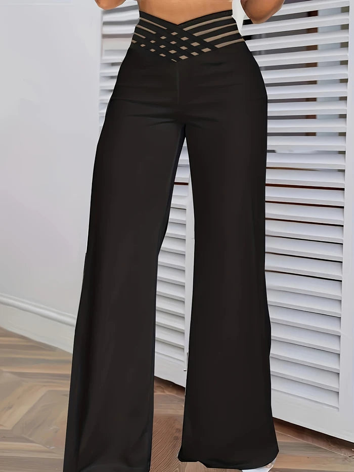 Women's Flared Pants – High Waist Wide Leg Jeans for Effortless Style