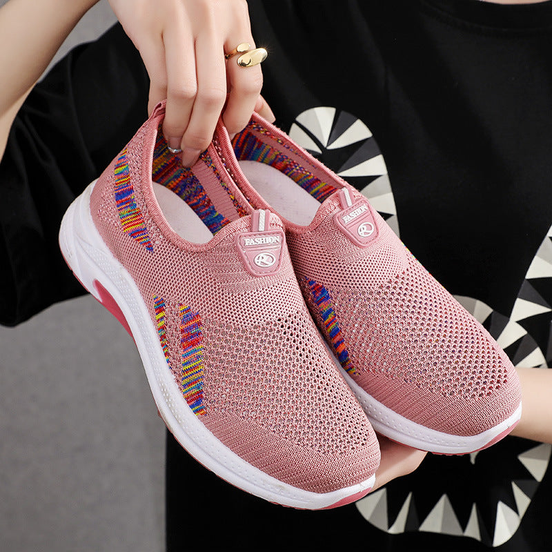 Fly Woven Mesh Cloth Shoes