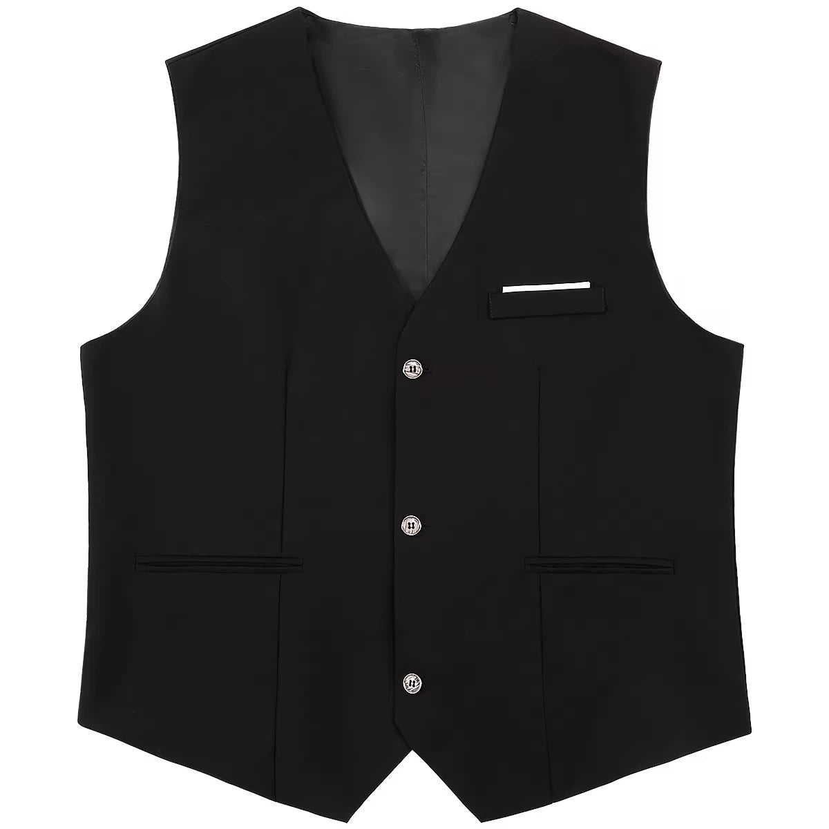Men's Suit Vest – Formal Slim Fit Waistcoat