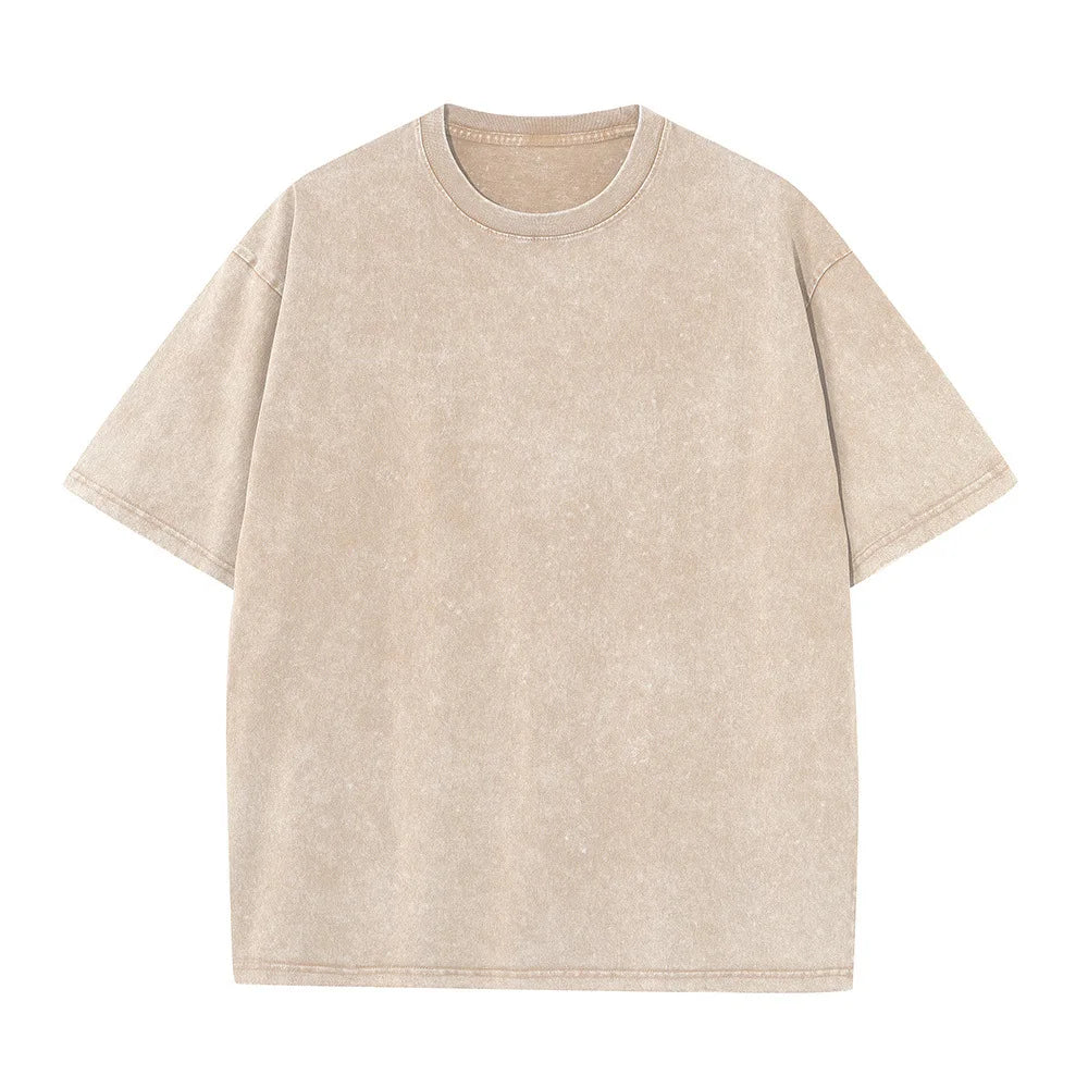 Men's Oversized T-Shirt | Vintage Heavy Cotton Tee