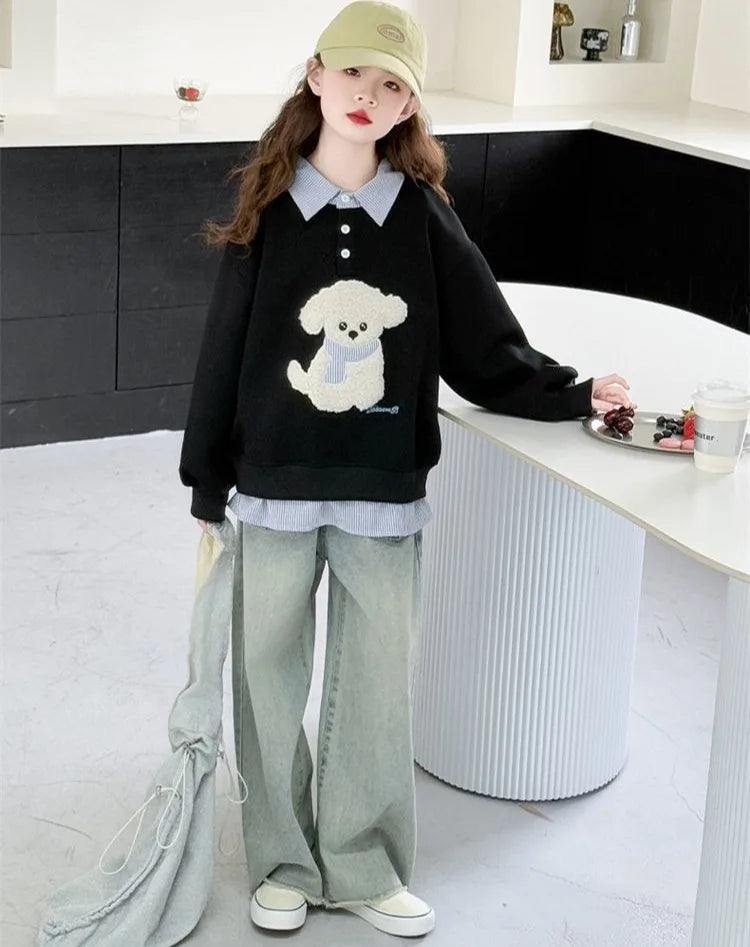 Kids Sweatshirt – Soft Cotton Casual Pullover