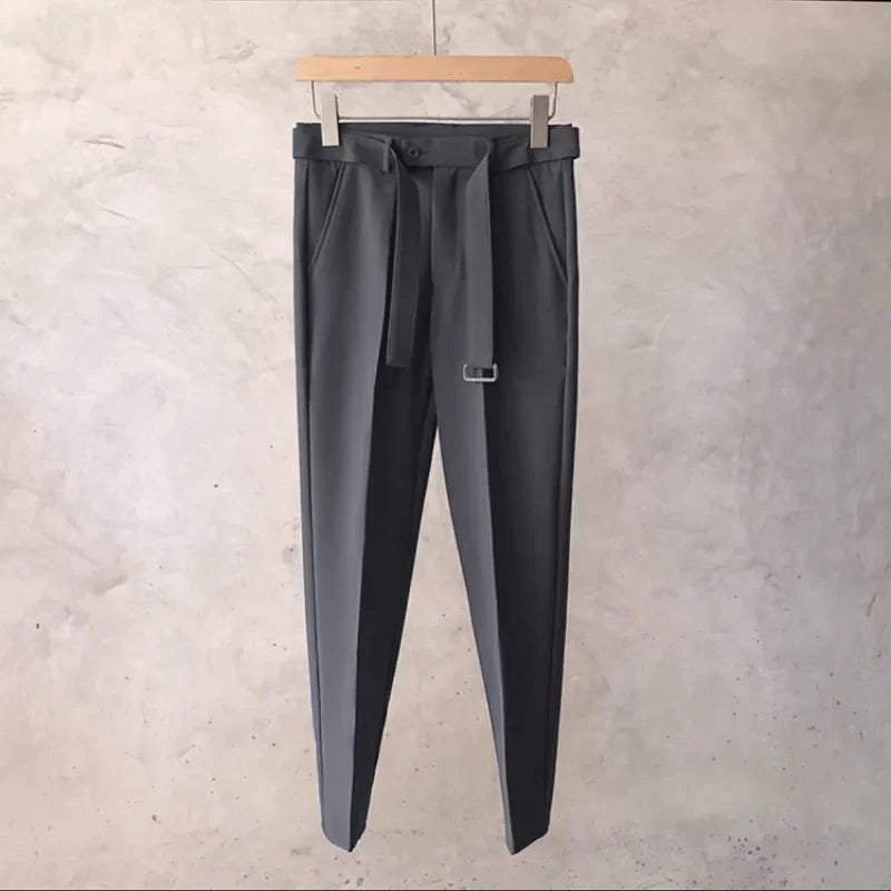 Men's Dress Pants – Slim Fit Office Trousers