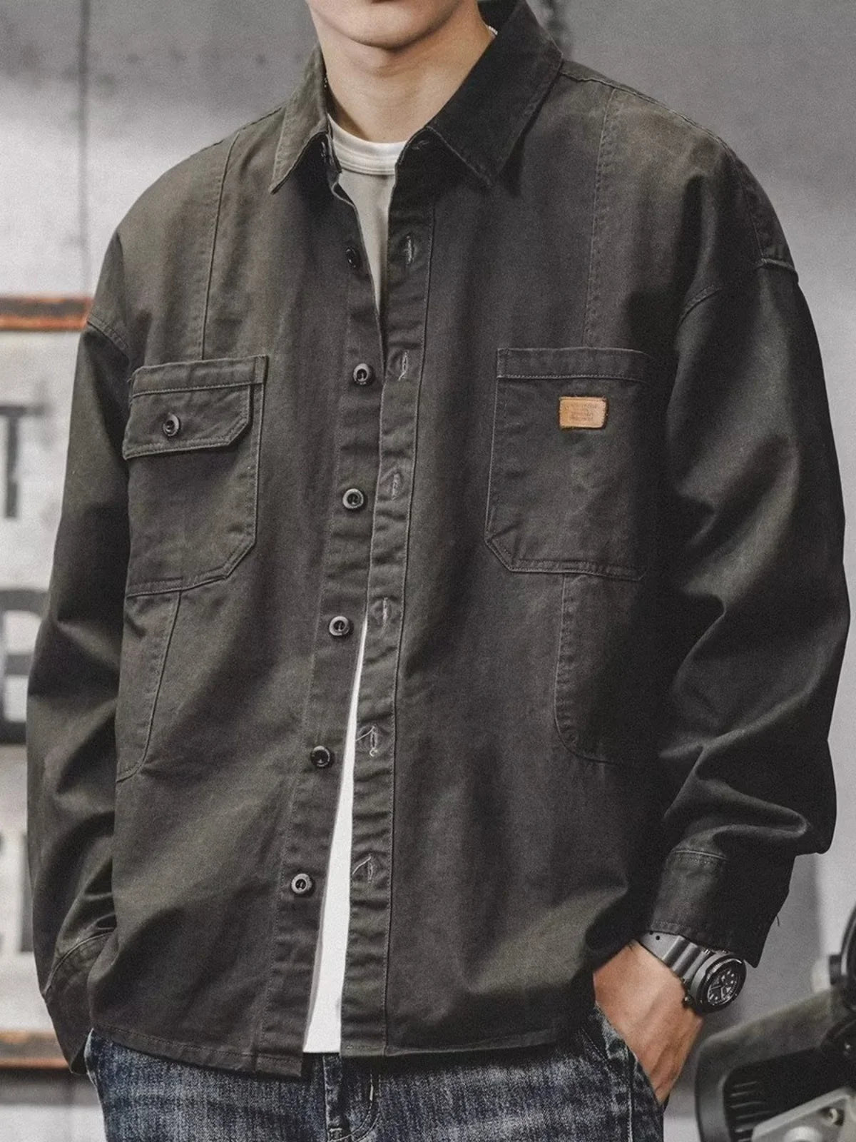 Men's Utility Workwear Shirt