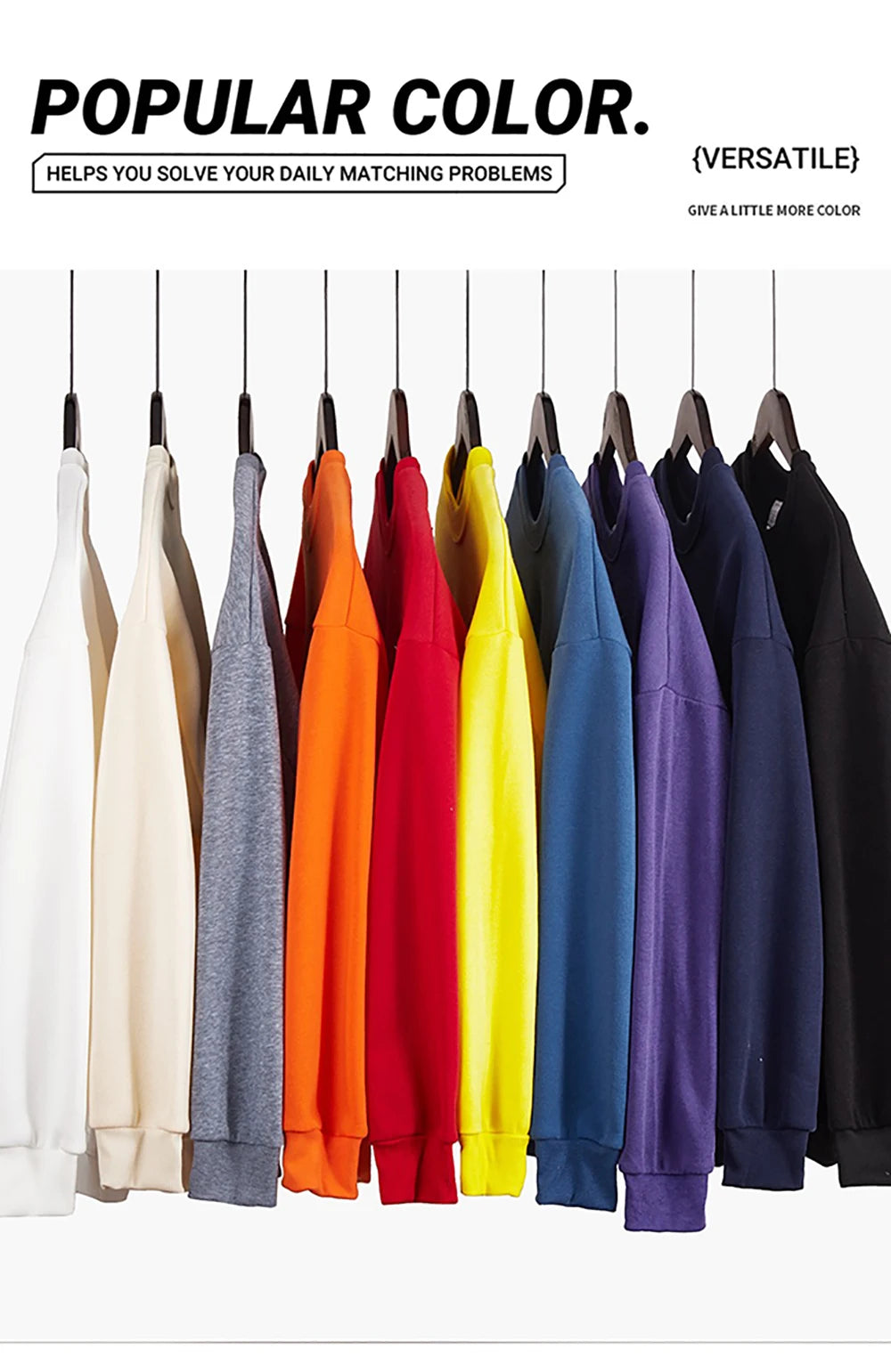 Women Oversized Sweatshirt – Cozy Fleece Casual Pullover