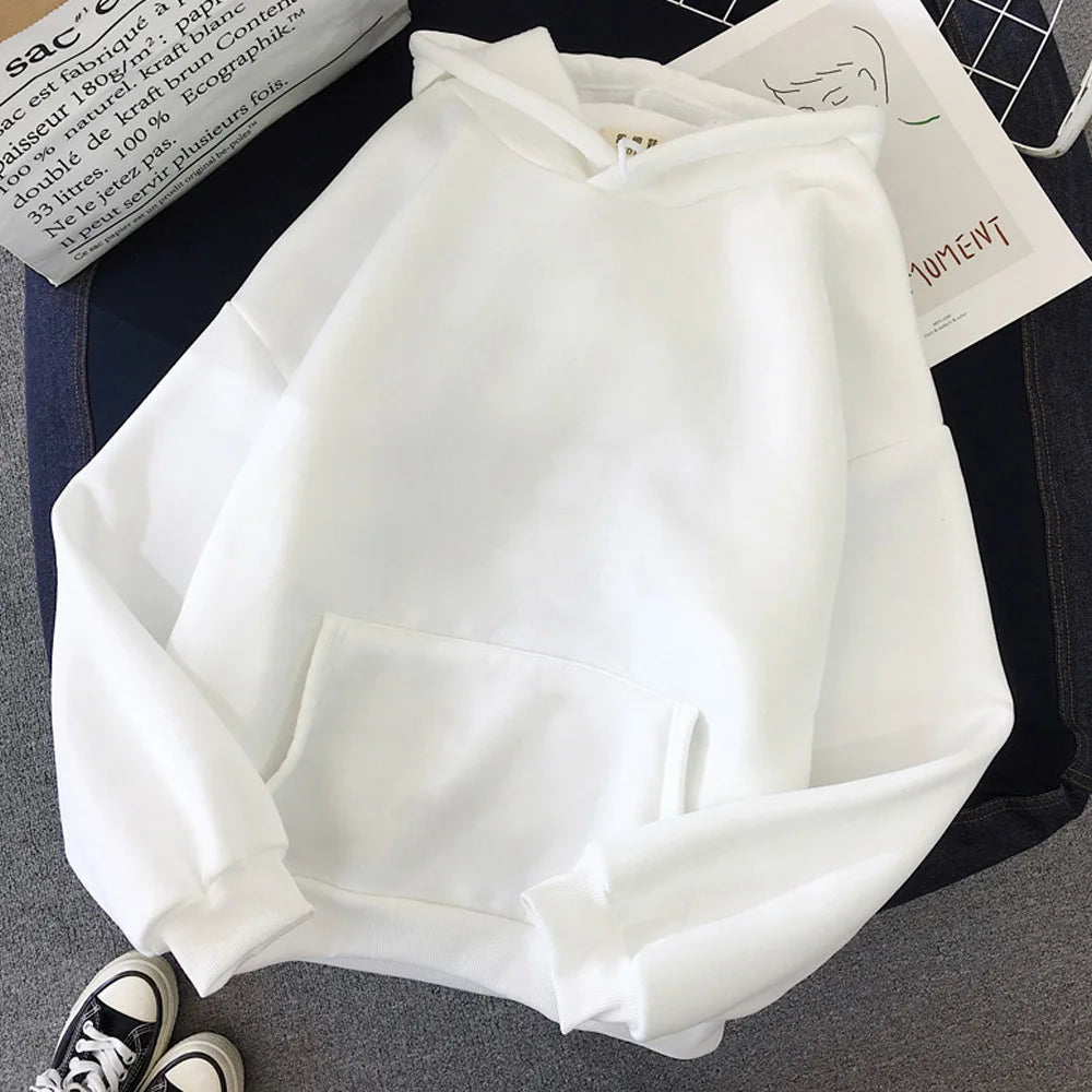 White Hoodie with 'C'EST LA VIE PARIS' Text