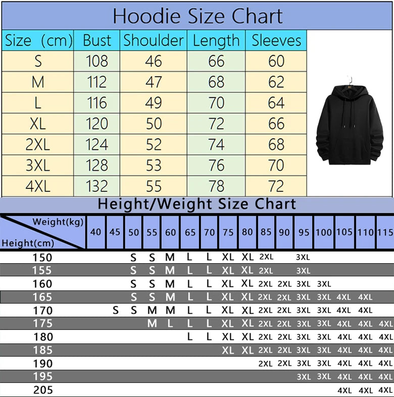 Mens Hoodie - Minimal Casual Streetwear