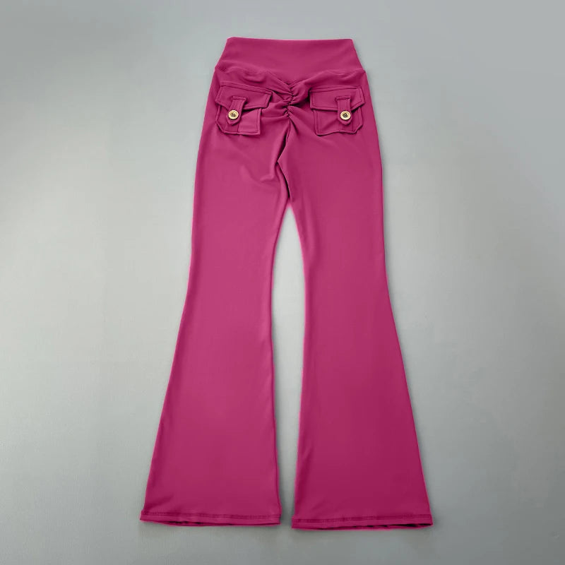 Women's Flared Yoga Pants – High Waist Bell Bottom Leggings