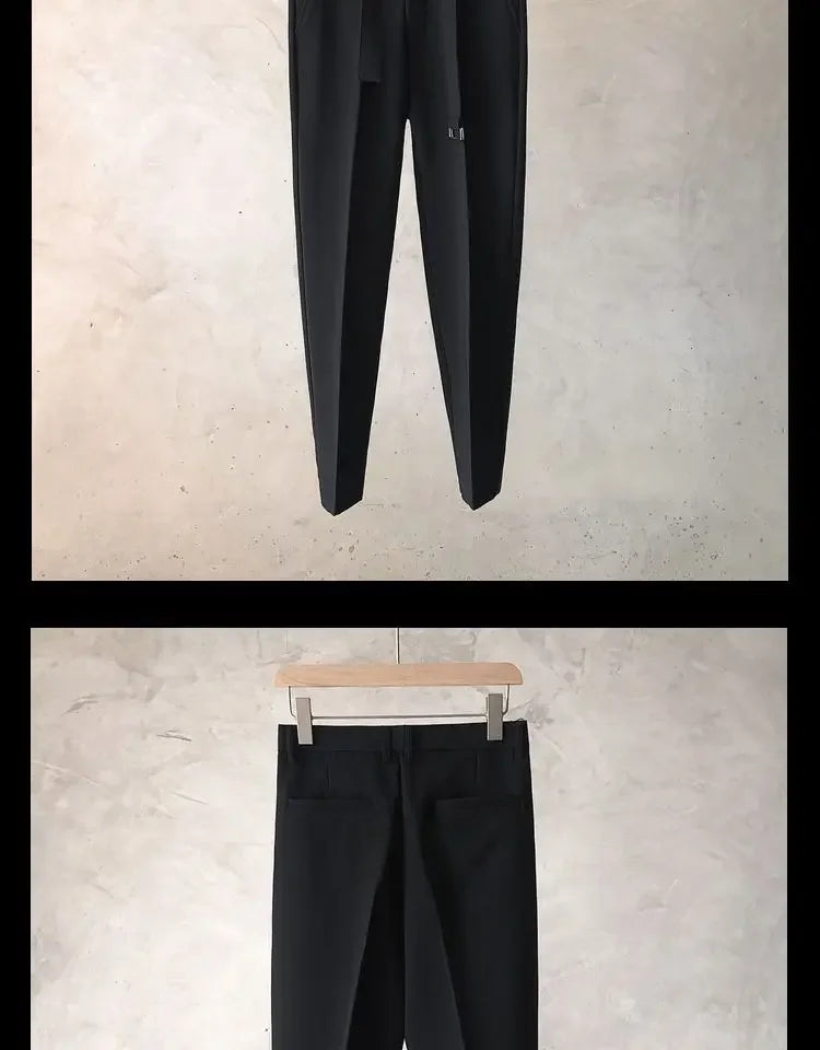 Men's Dress Pants – Slim Fit Office Trousers