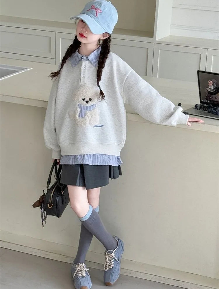 Kids Sweatshirt – Soft Cotton Casual Pullover