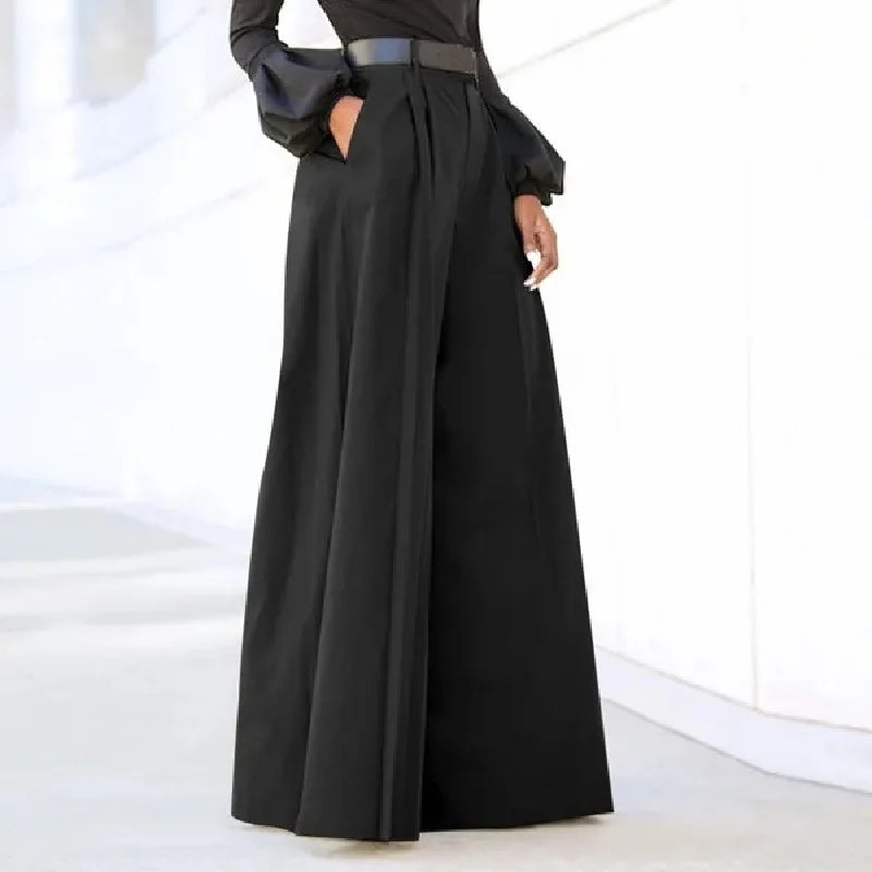 Wide Leg Pants – High Waist Palazzo Trousers for Women