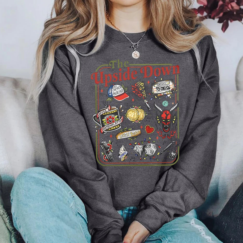 Graphic Sweatshirt – Vintage Retro Streetwear Pullover