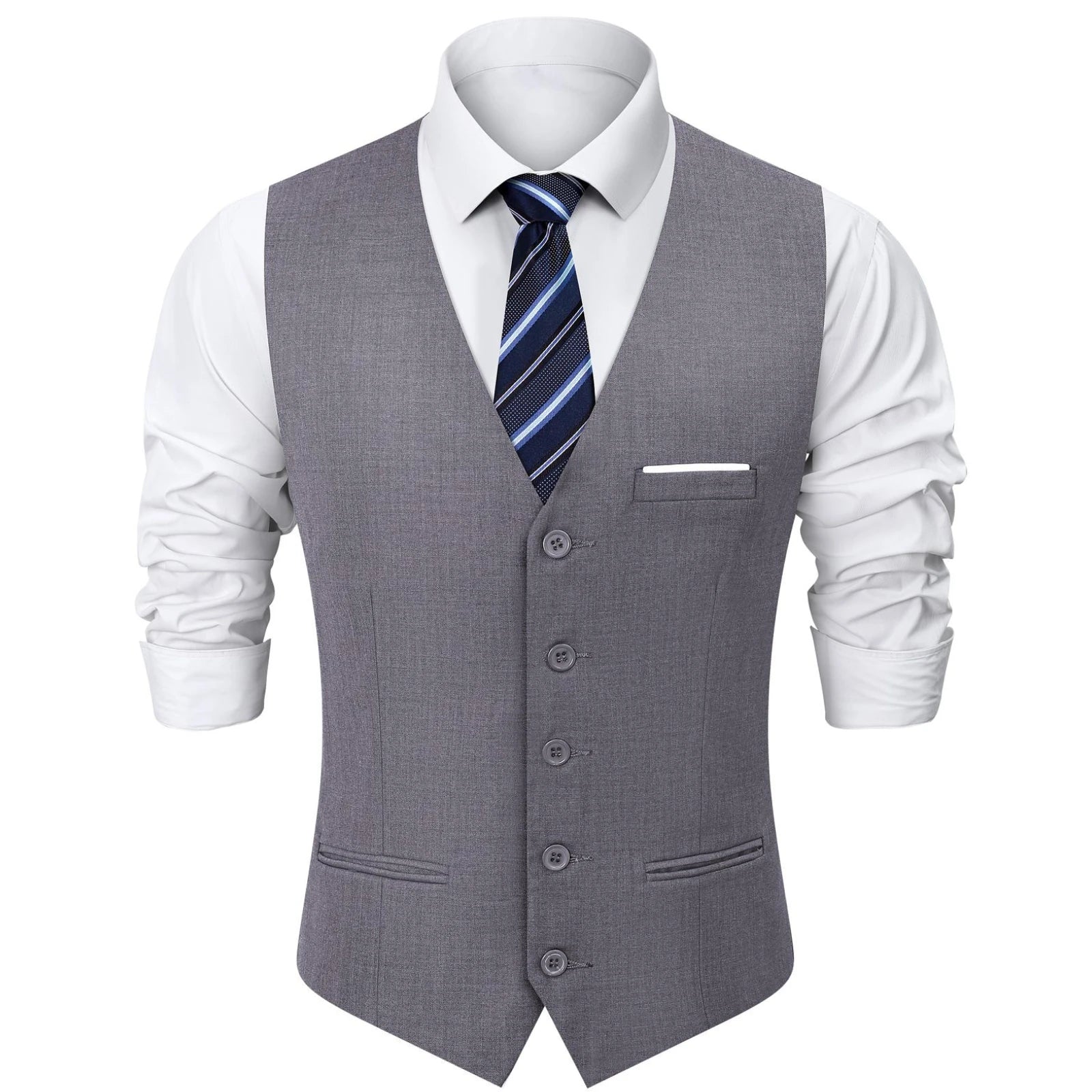 Men's Suit Vest – Formal Slim Fit Waistcoat