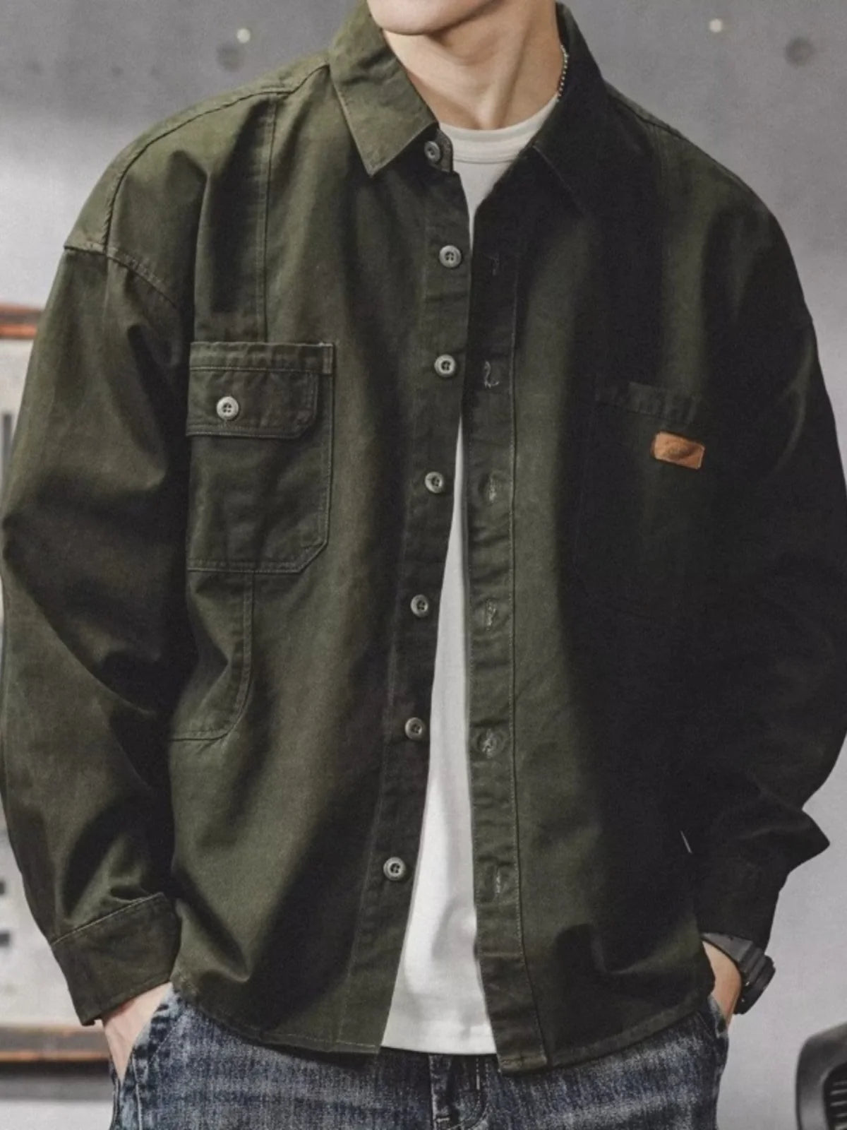 Men's Utility Workwear Shirt