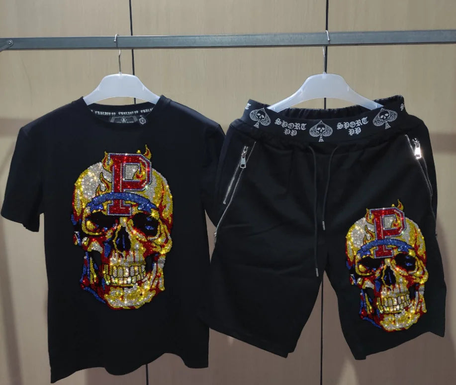 Men's Matching T-Shirt & Shorts Set