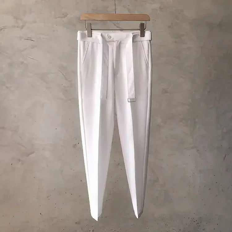 Men's Dress Pants – Slim Fit Office Trousers