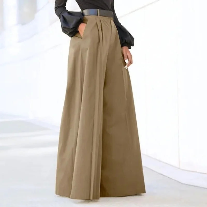 Wide Leg Pants – High Waist Palazzo Trousers for Women