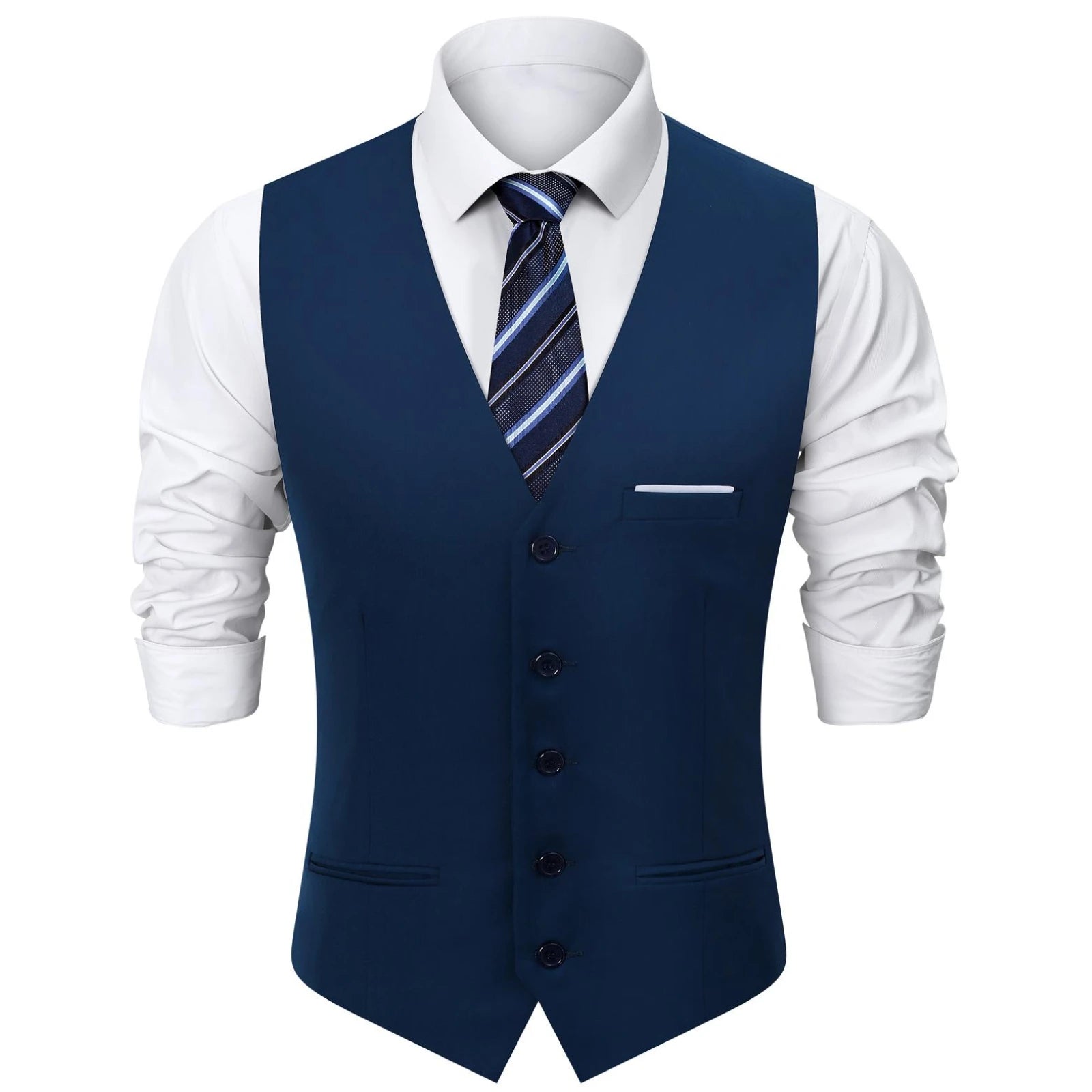 Men's Suit Vest – Formal Slim Fit Waistcoat