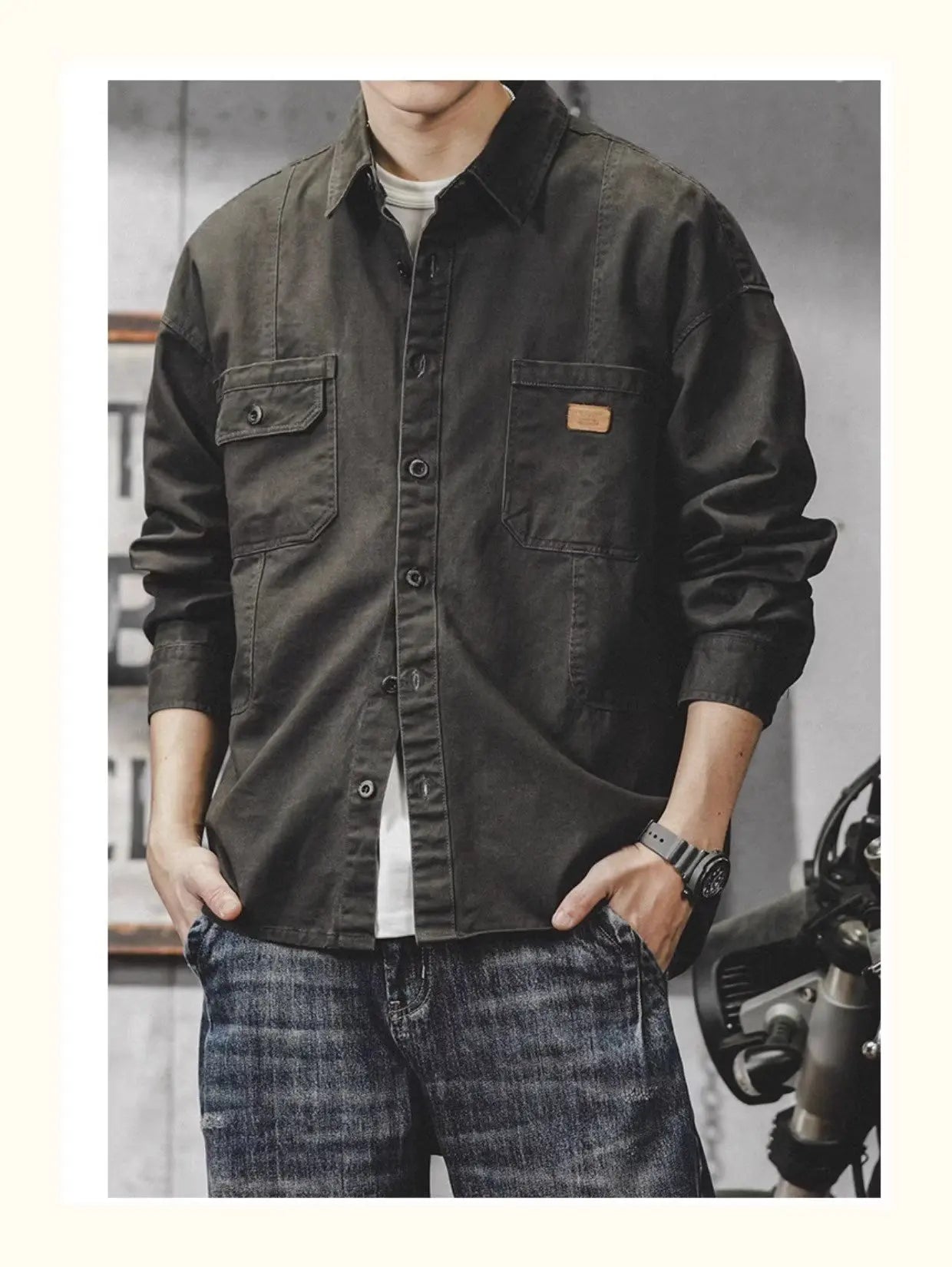 Men's Utility Workwear Shirt