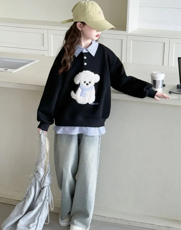 Kids Sweatshirt – Soft Cotton Casual Pullover