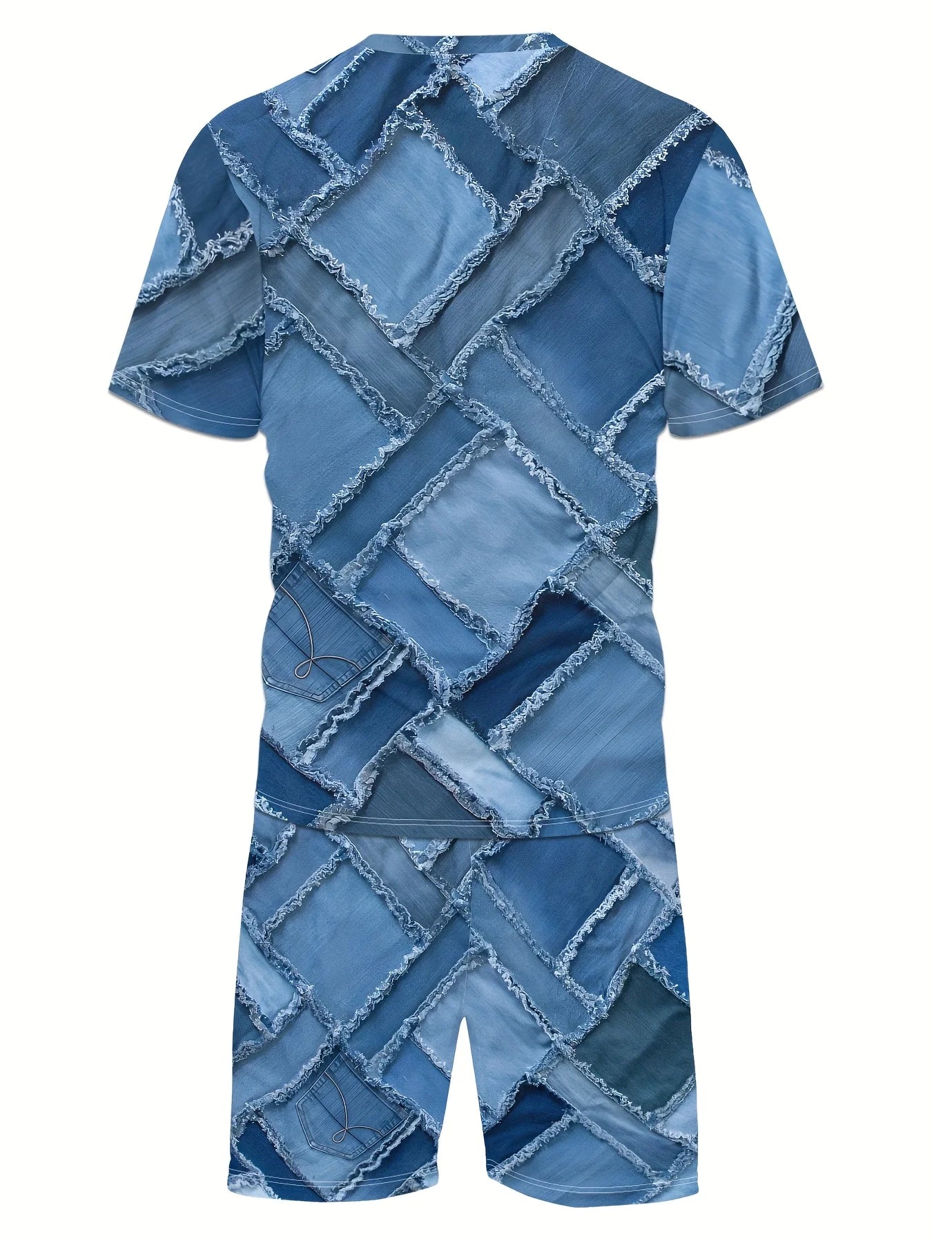 Men's Summer Beach Two Piece Set