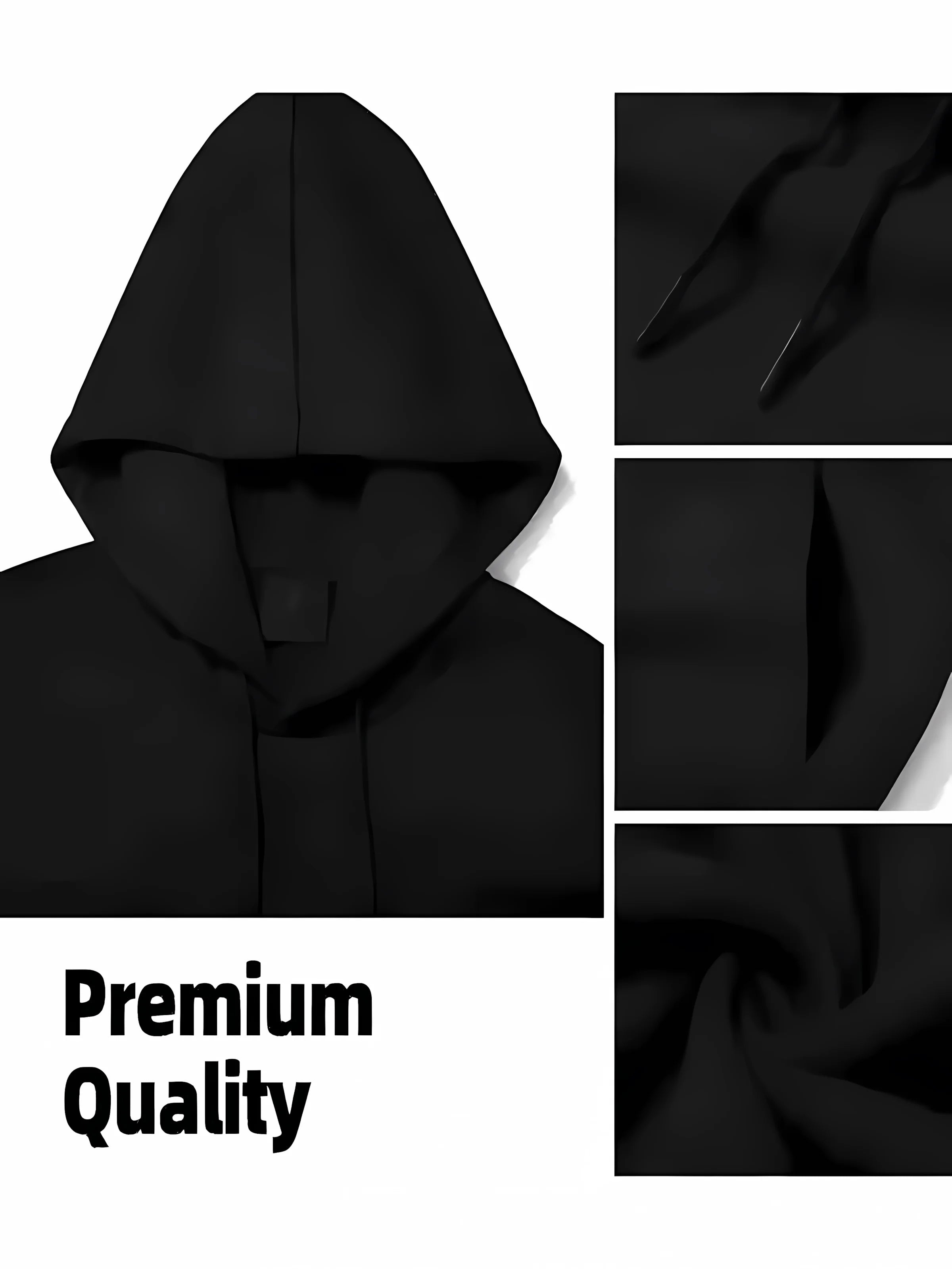 Mens Striped Hoodie Set - Casual Urban Tracksuit