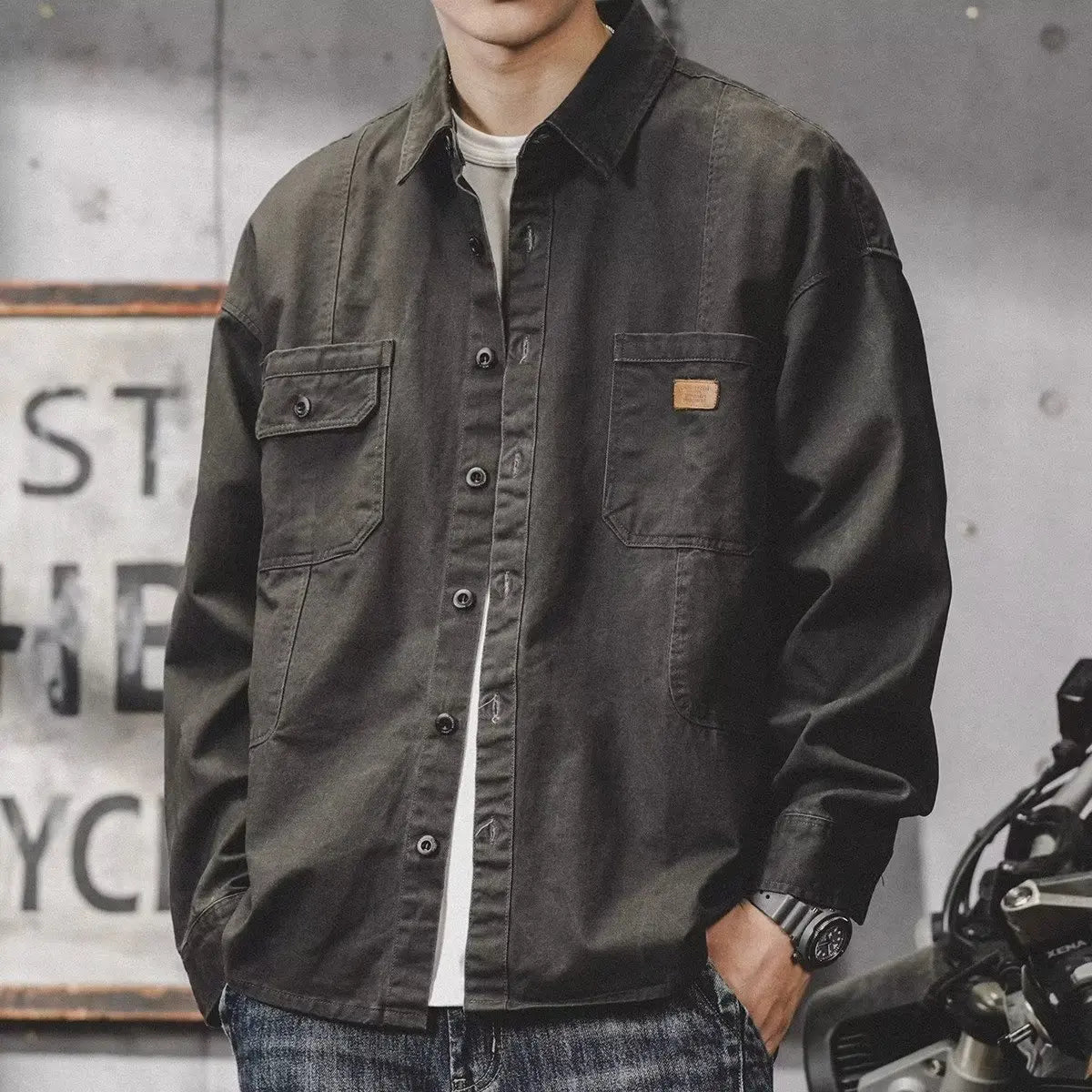 Men's Utility Workwear Shirt