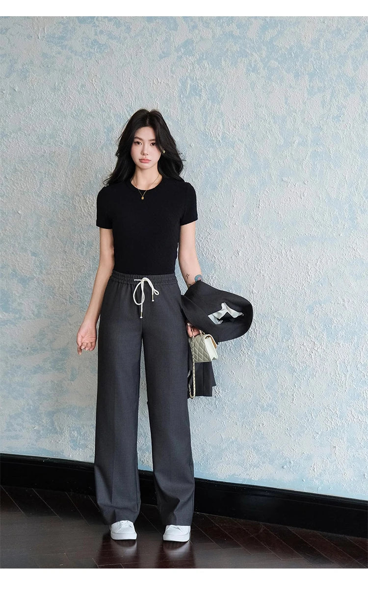 Women's 2 Piece Suit – Elegant Office Blazer & Pants Set