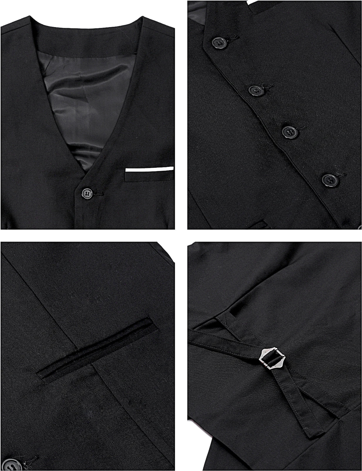 Men's Suit Vest – Formal Slim Fit Waistcoat
