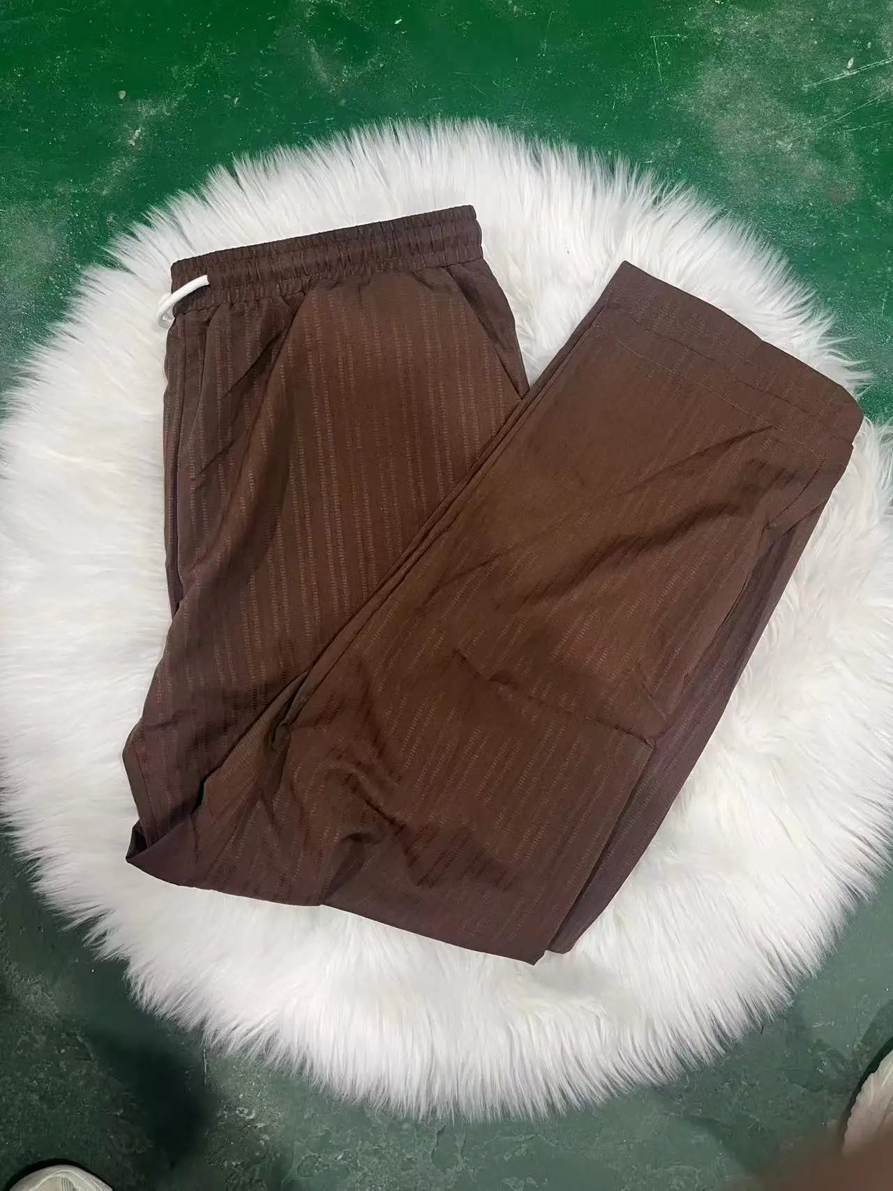Men's White Pleated Summer Set