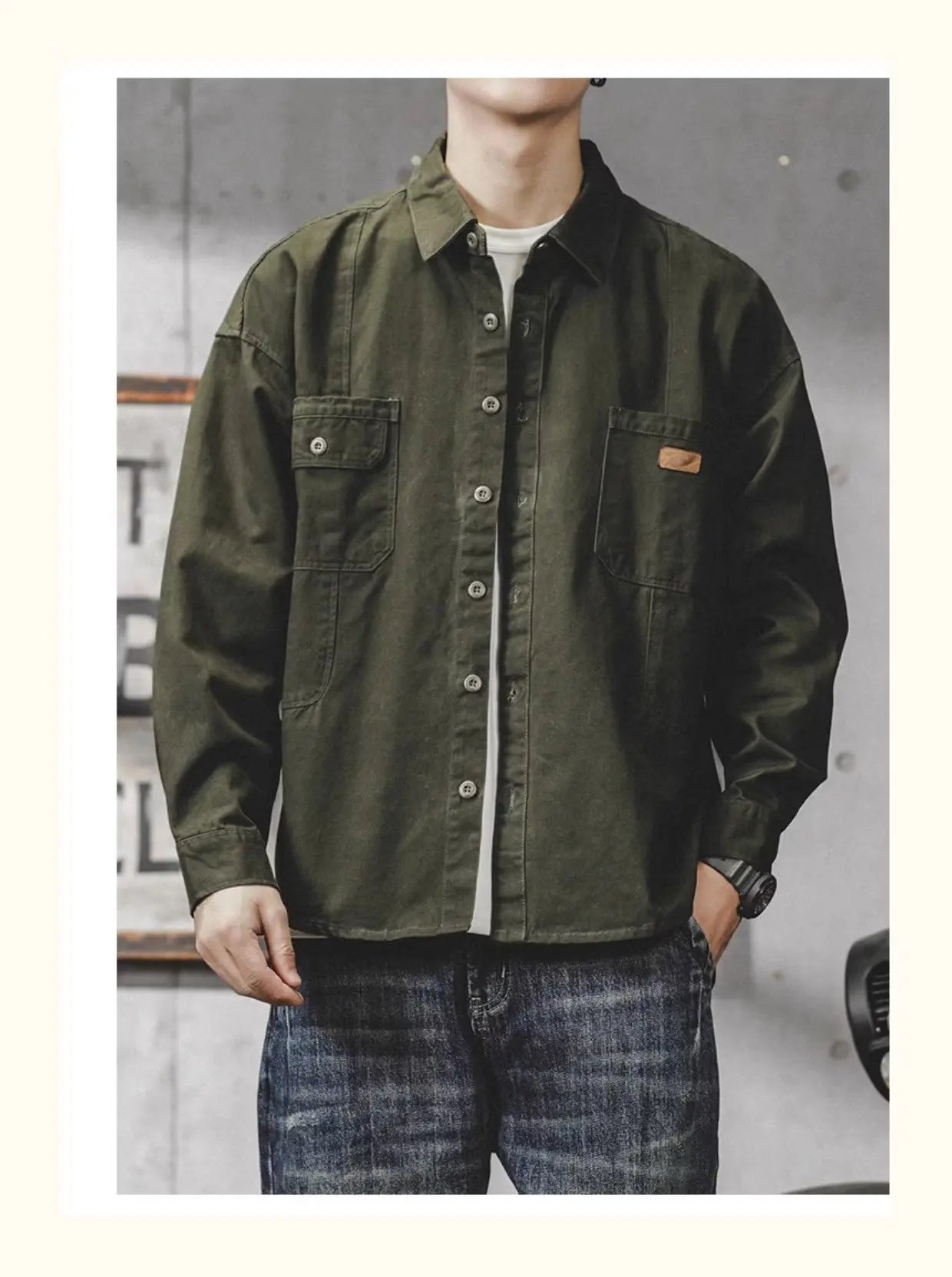 Men's Utility Workwear Shirt