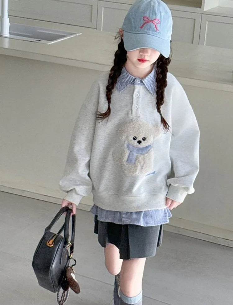 Kids Sweatshirt – Soft Cotton Casual Pullover