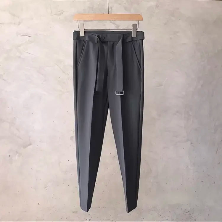 Men's Dress Pants – Slim Fit Office Trousers
