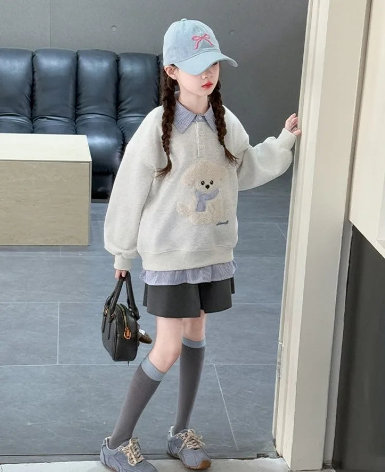 Kids Sweatshirt – Soft Cotton Casual Pullover