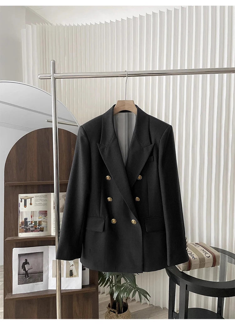 Women's 2 Piece Suit – Elegant Office Blazer & Pants Set