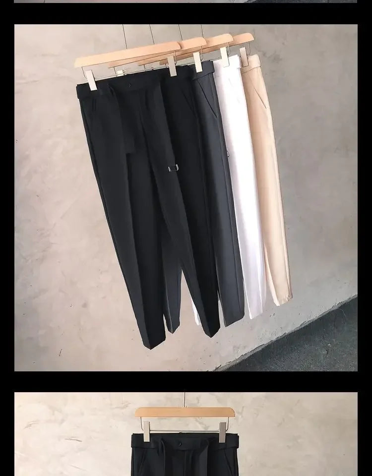Men's Dress Pants – Slim Fit Office Trousers