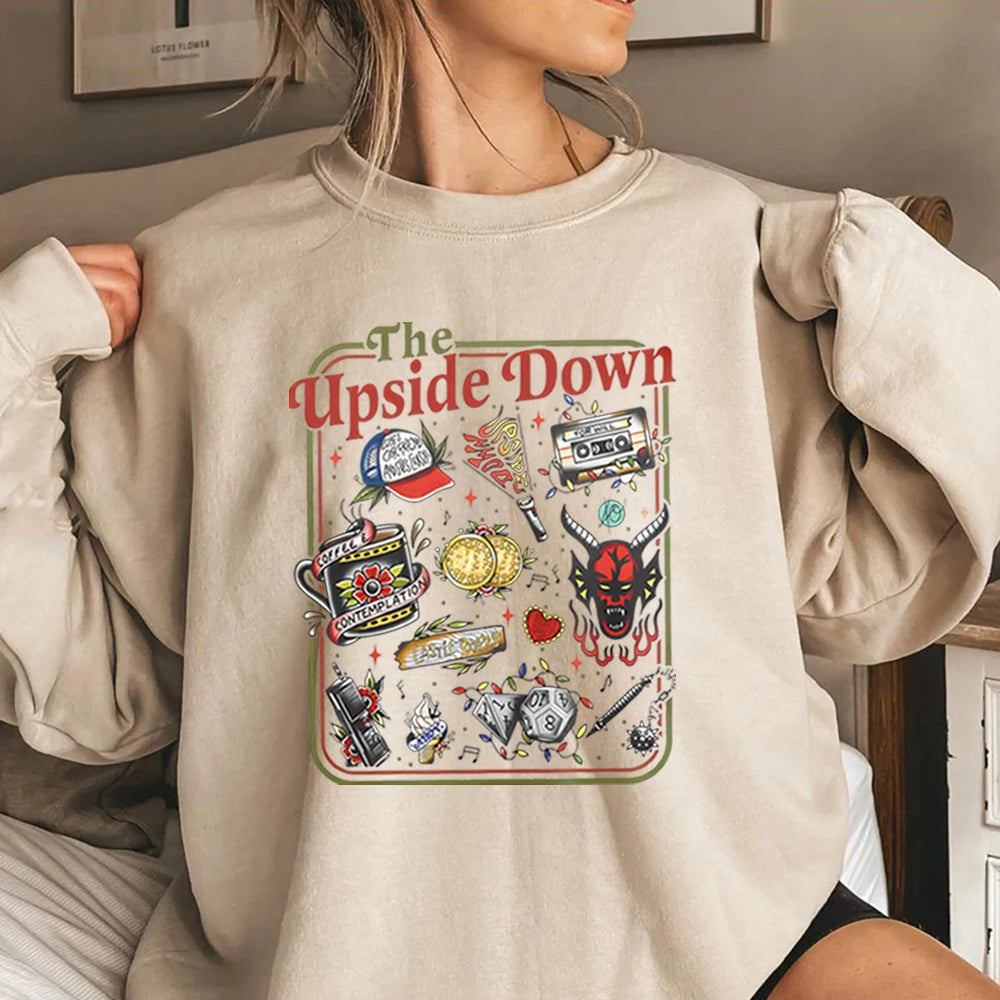 Vintage Retro Streetwear Graphic Sweatshirt