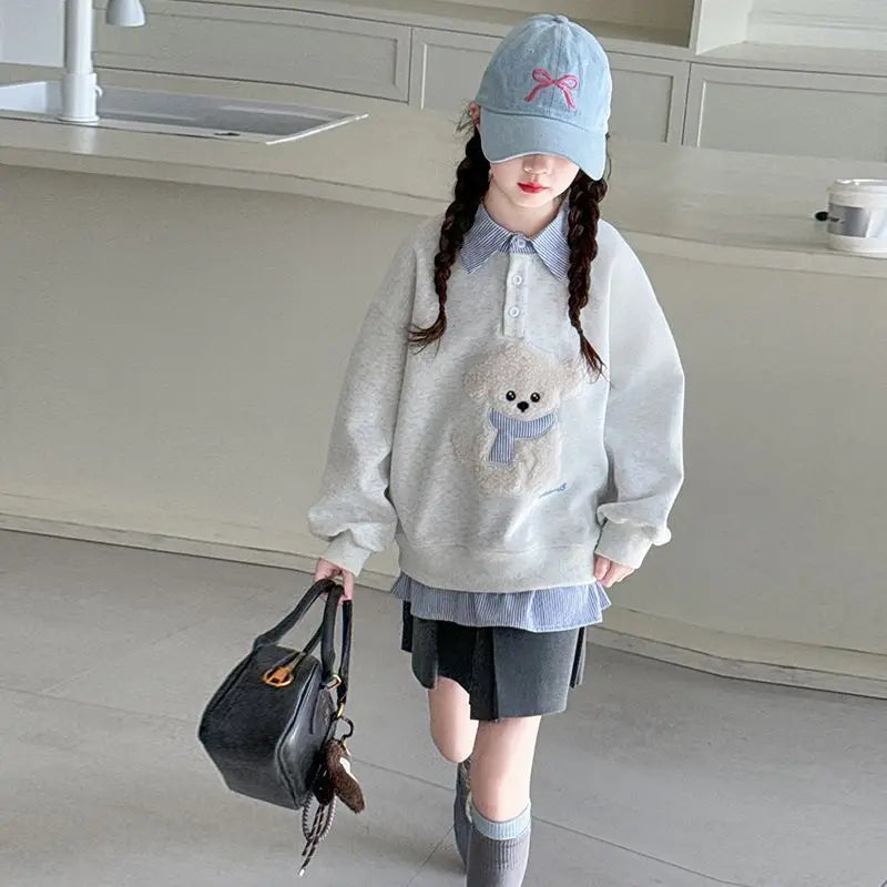 Kids Sweatshirt – Soft Cotton Casual Pullover