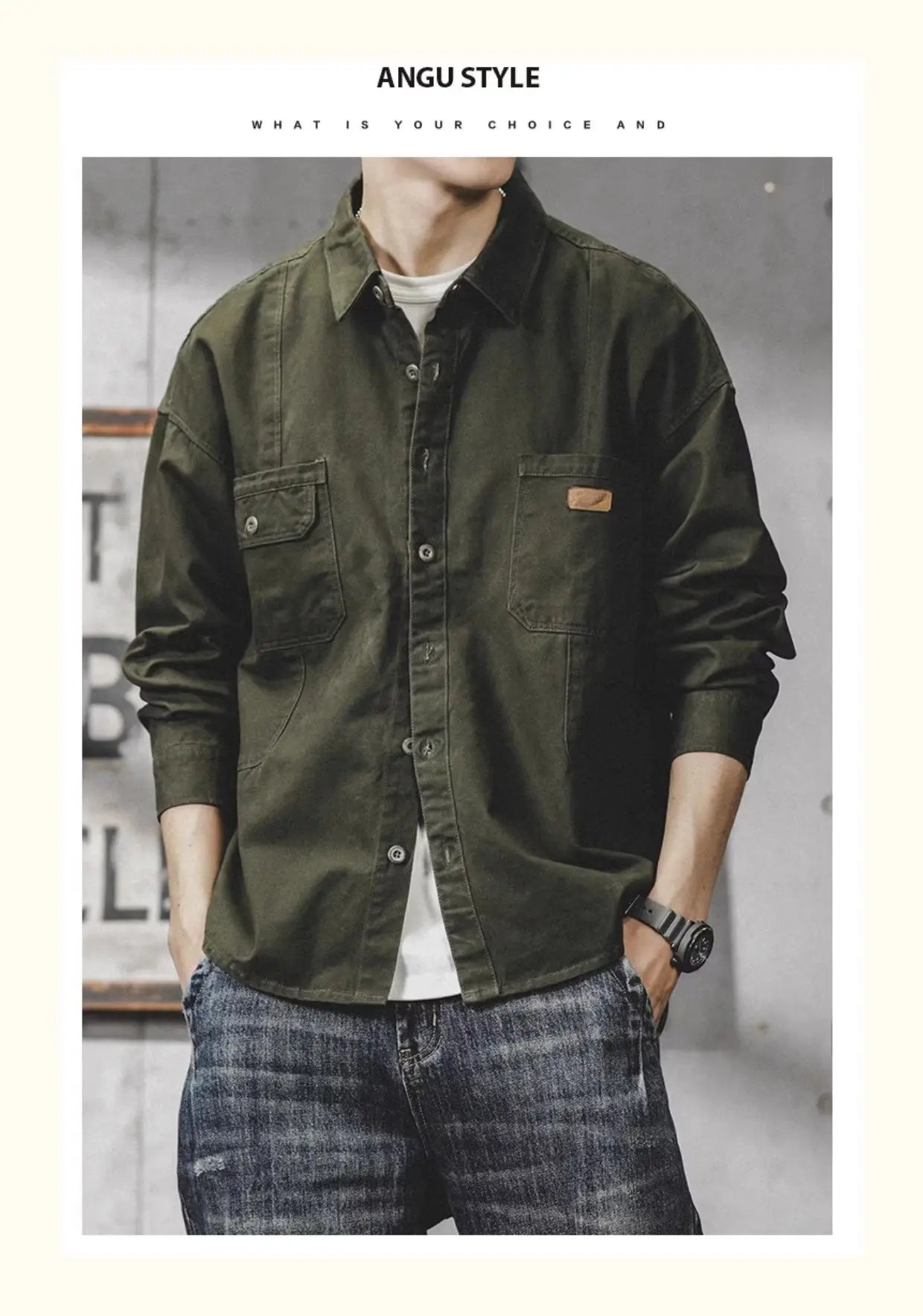 Men's Utility Workwear Shirt